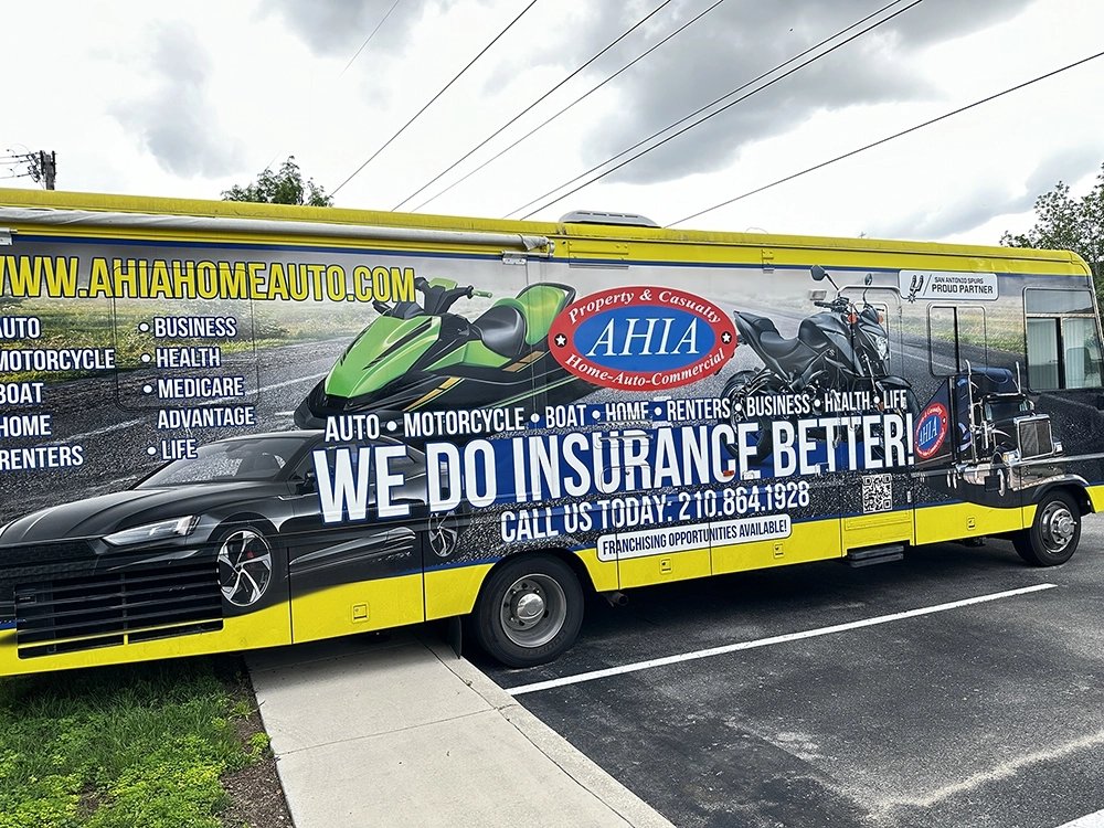 AHIA RV Wrap, Print Media